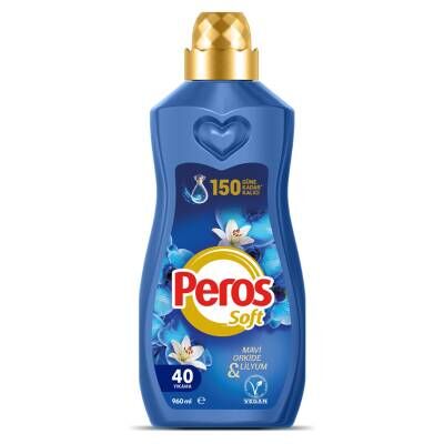 Peros Mavi Orkide Konsantre Yumuşatıcı 960 Ml