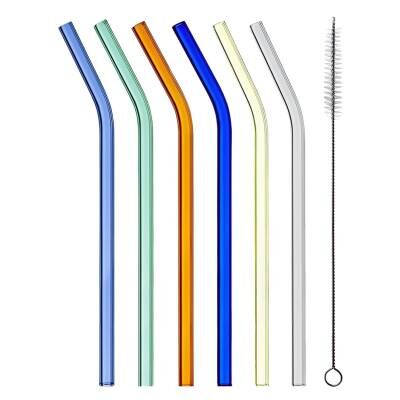 Cambu 6'lı Renkli Cam Pipet + Fırça Seti