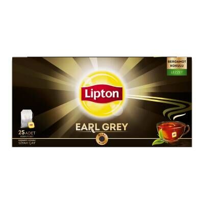 Lipton Bardak Poşet Çay Earl Grey 25'li 50 G
