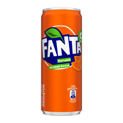 Fanta Portakal Aromalı Kutu 250 ML