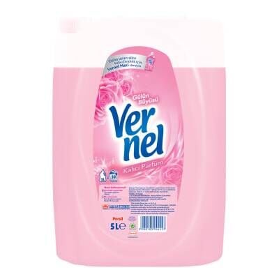 Vernel Çamaşır Yumuşatıcısı 5L (50 Yıkama) Gülün Büyüsü