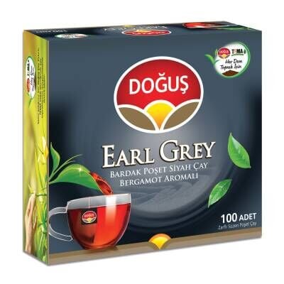 Doğuş Earl Grey Bardak Poşet Çay 100'lü 200 G