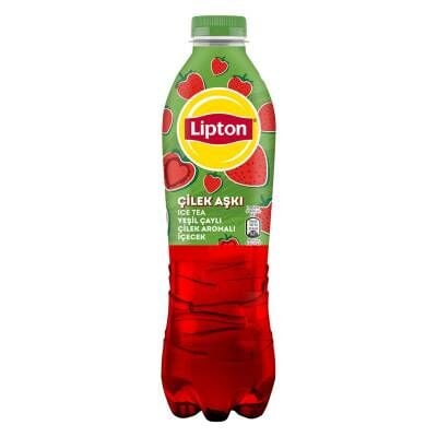 Lipton Ice Tea Yeşil Çaylı Çilek Aromalı İçecek 1 L