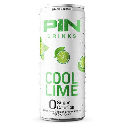 Pin Drinks Cool Lime Kutu 250 Ml