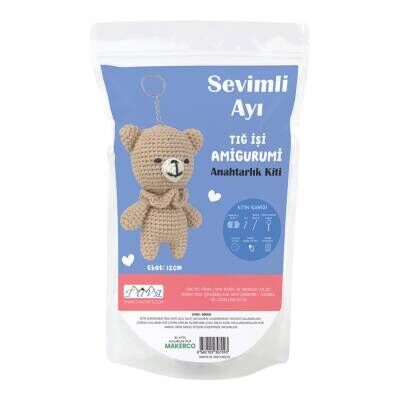 Tuva Mini Amigurumi Anahtarlık Kiti