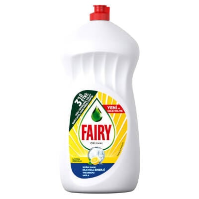 Fairy Sıvı Bulaşık Deterjanı Limon Elde Yıkama 1.5 L