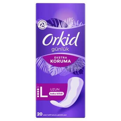 Orkid Günlük Ped Extra Koruma Uzun 20'li