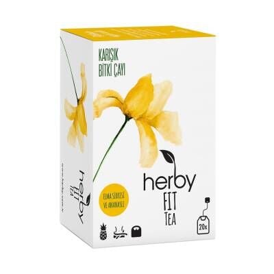 Herby Fit Tea Elma Sirkeli Ananaslı 20'li 30 G