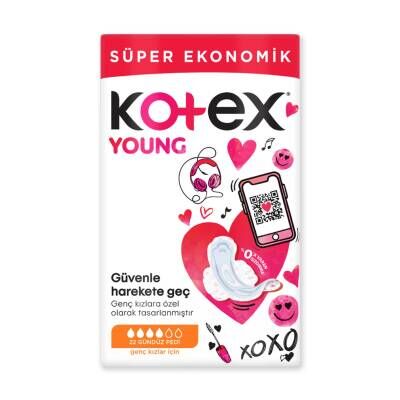 Kotex Young Ultra Süper Ekonomik Paket Gündüz 22'li