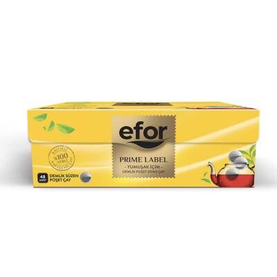 Efor Prime Label Demlik Poşet Çay 48'li 153 G