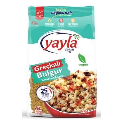 Yayla Gurme Fit Greçkalı Bulgur 360 G