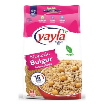Yayla Gurme Fit Nohutlu Bulgur 360 G