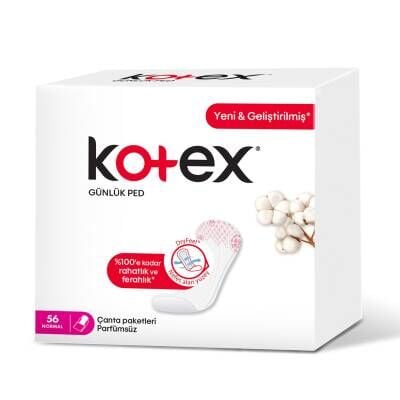 Kotex Günlük Ped Normal 56'lı