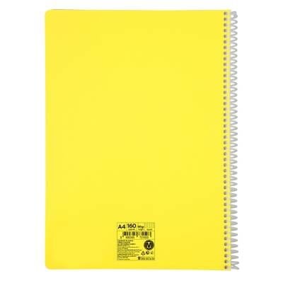 Kulinart Spiralli Pp Kapak Kareli Defter 160 Yaprak