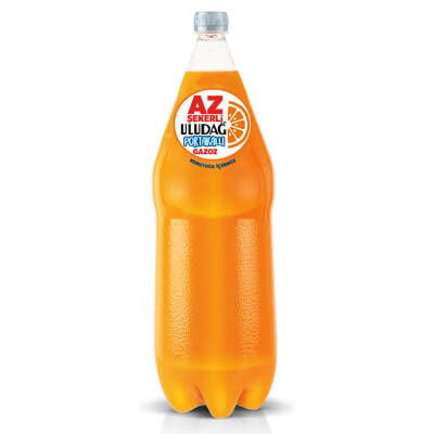 Uludağ Az Şekerli Portakallı Gazoz 2,5 L