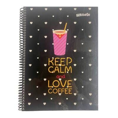 Mynote Coffee Çizgili Defter 100 Yaprak 18.5 x 25.5