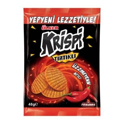 Ülker Krispi Tırtıklı Acılı Kraker 48 G