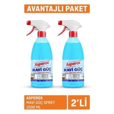 Asperox Mavi Güç Sprey 2 x 1L