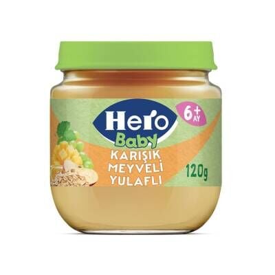 Hero Baby Karışık Meyve Yulaflı 120 G