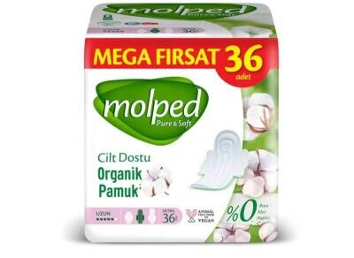 Molped P&s Uzun Mega Hijyenik Ped 36'lı
