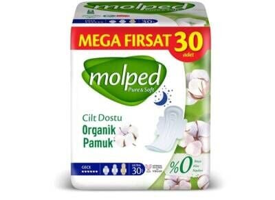 Molped P&s Gece Mega Hijyenik Ped 30'lu