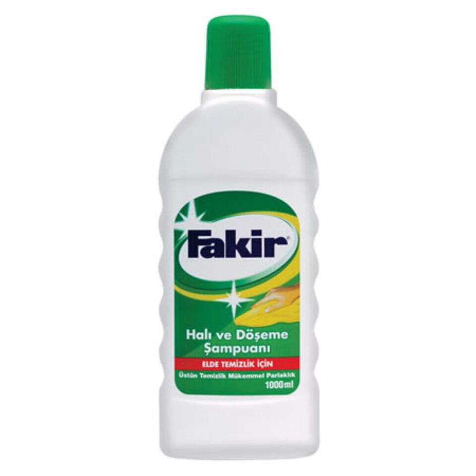 Fakir halı şampuanı elde yıkama 1000 ml şişe