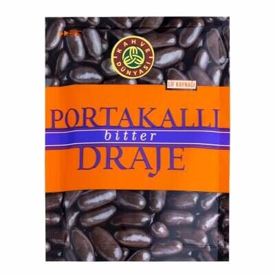 Kahve Dünyası Bitter Çikolatalı Portakal Draje 60 G