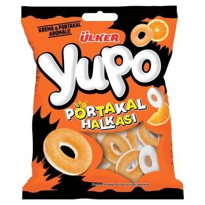 Yupo Jelly Portakal Halkası 70 G