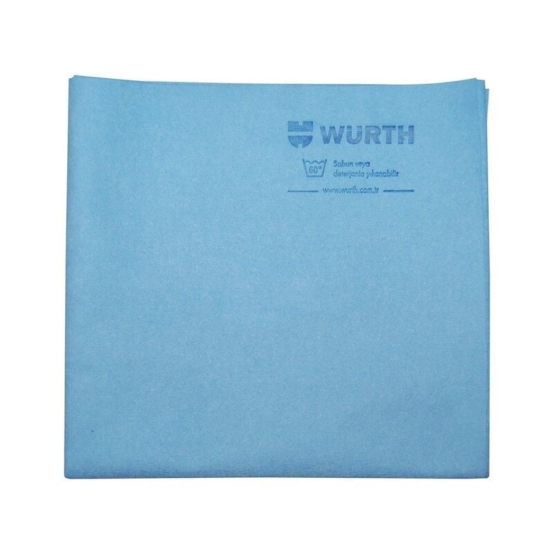 Würth Sentetik Güderi Kurulama Bezi 38x60 cm Mavi