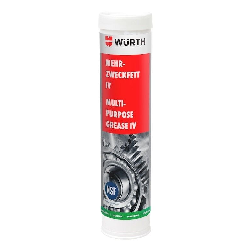 Würth Çok Amaçlı Gres IV Gıda Sınıfı NSF H1 400 g Kartuş
