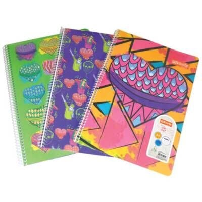Mynote Project Spiralli A4 100 Yaprak Kareli