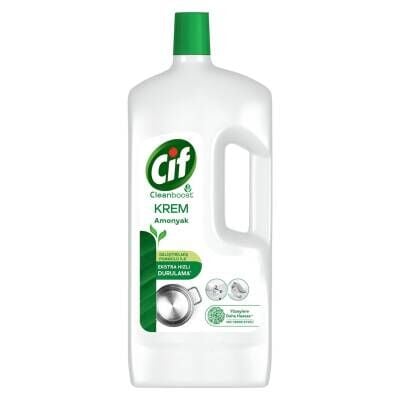 Cif Krem Yeni Nesil Yüzey Temizleyici Amonyak 1500 Ml