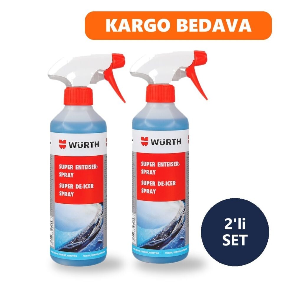 Würth Buz Çözücü Sprey 500 ml 2'li Set