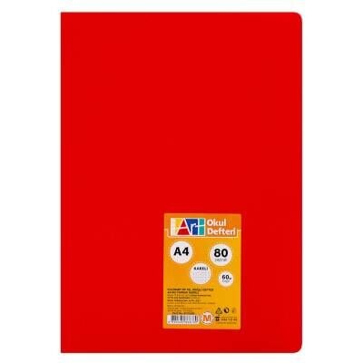 Kulinart Pp Kapak  A4 80 Yaprak Kareli Defter