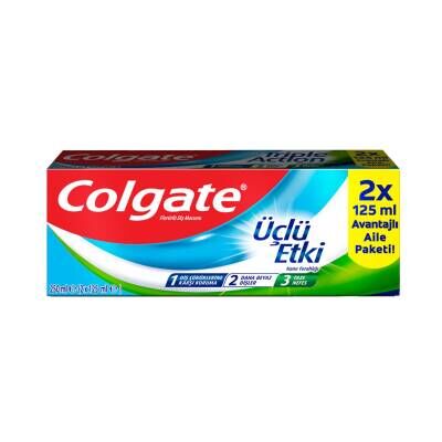 Colgate Üçlü Etki Diş Macunu 2x125 Ml