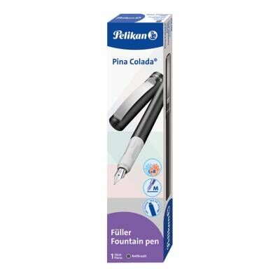 Pelikan Pina Colada Dolma Kalem Siyah Pembe Mavi