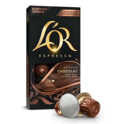L'or Çikolata Aromalı 10'lu Kapsül Kahve 52 G