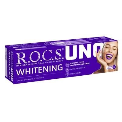 Rocs Uno Beyazlatıcı Diş Macunu 60 Ml / 74 G