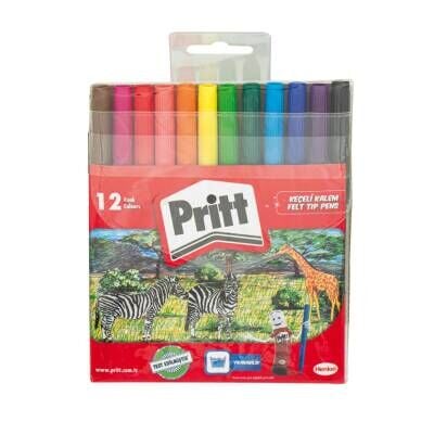 Pritt Keçeli Kalem 12'li Poşet