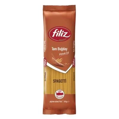 Filiz Tam Buğday Spagetti (Çubuk) Makarna 350 G