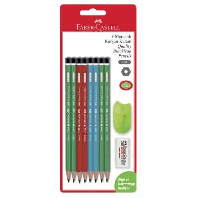 Faber Castell Mercanlı 8'Li Set