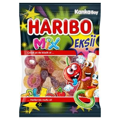 Haribo Fizz Mix Karışık Yumuşak Şekerleme 70 G