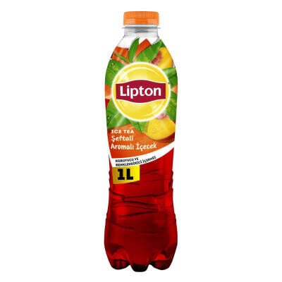 Lipton Ice Tea Şeftali Aromalı Soğuk Çay Pet 1 L