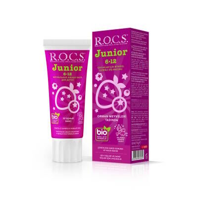 Rocs Junior Florürsüz Orman Meyve Diş Macunu 60 Ml /74 G