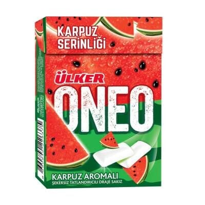 Oneo Karpuz Aromalı Draje Sakız 21 G