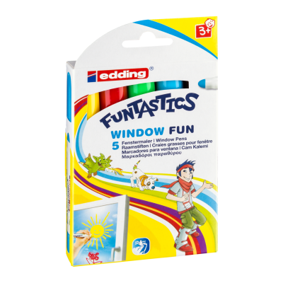 Edding Funtastics 5'li Cam Kalemi Seti