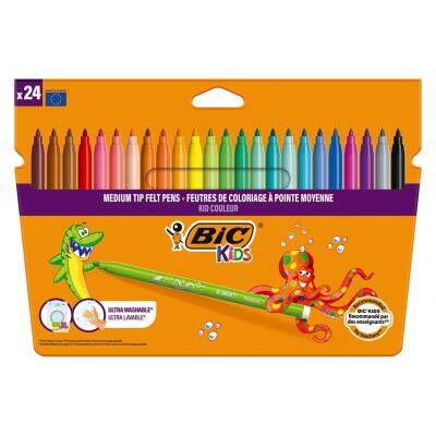 Bic Kid Couleur Keçeli Boya Kalemi 24'lü