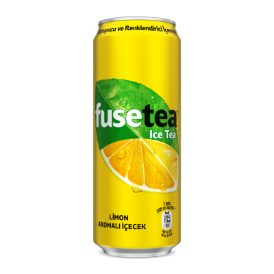 Fuse Tea Limon Aromalı Soğuk Çay Kutu 330 ML