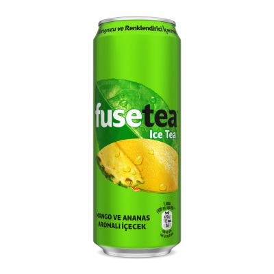 Fuse Tea Mango Ananas Aromalı Soğuk Çay Kutu 330 ML