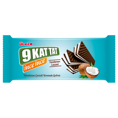Ülker 9 Kat Tat İnce Hindistan Cevizli 114 G